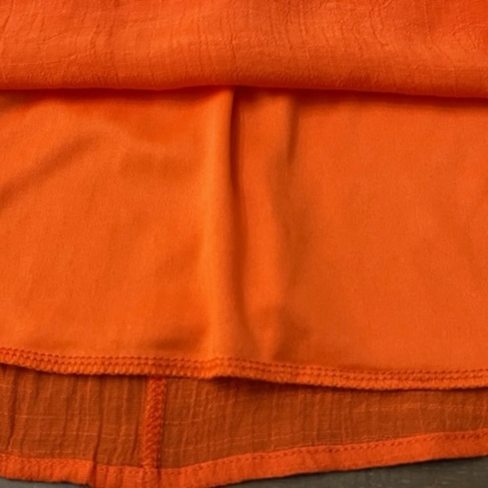 Naif Orange Sleeveless Dress Boho Style - Picture 5 of 7